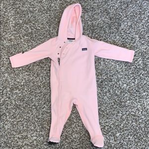 Patagonia Infant Micro D Fleece Bunting in Pink